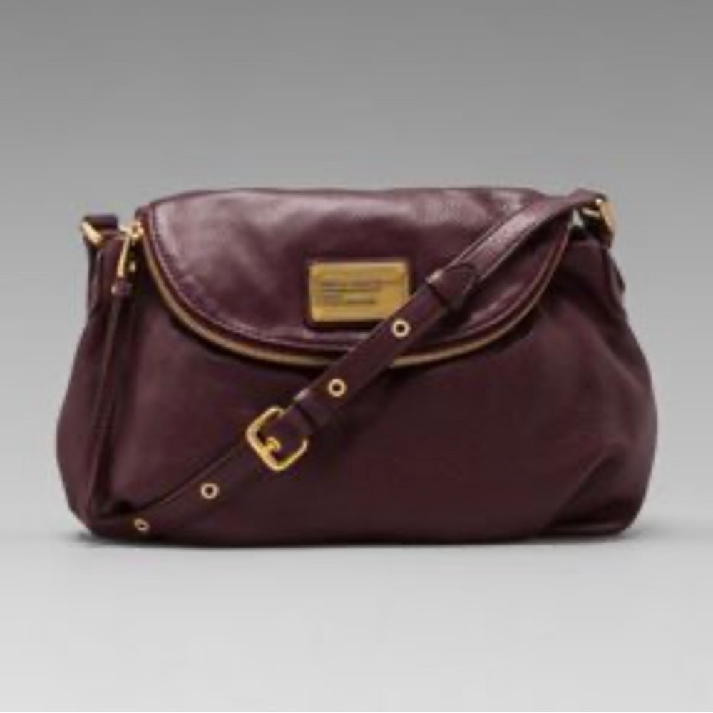 Marc by Marc Jacobs classic Q Natasha in cardamom brown (deep burgundy)